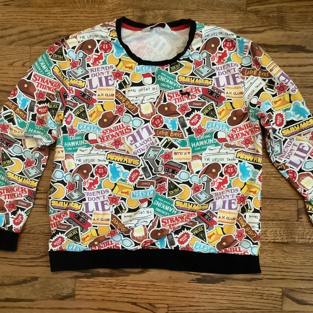 Peter Alexander Stranger Things Loungewear Pullover Top
